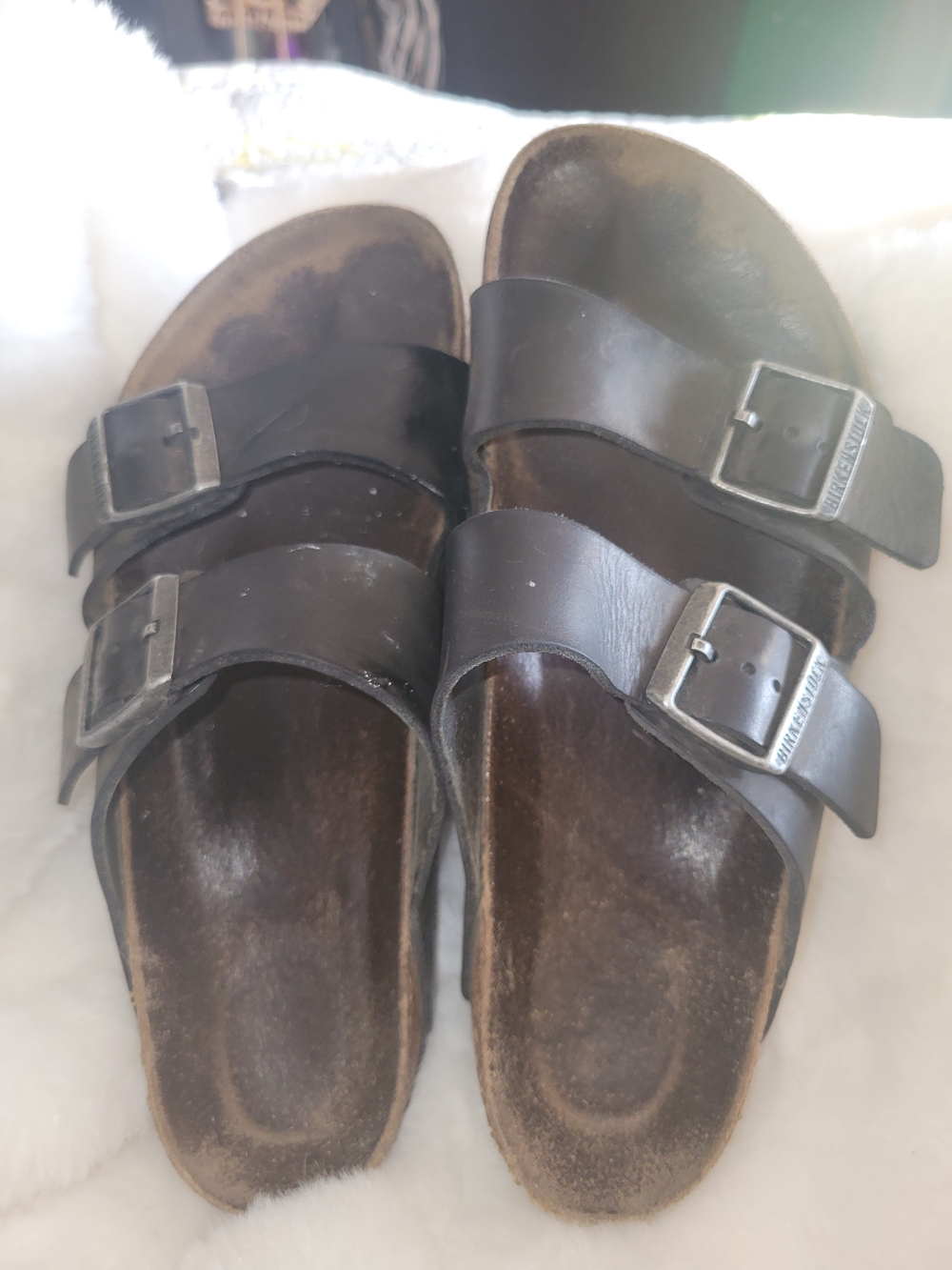 Birkenstock Women’s Arizona Double-Strap Sandals in Black